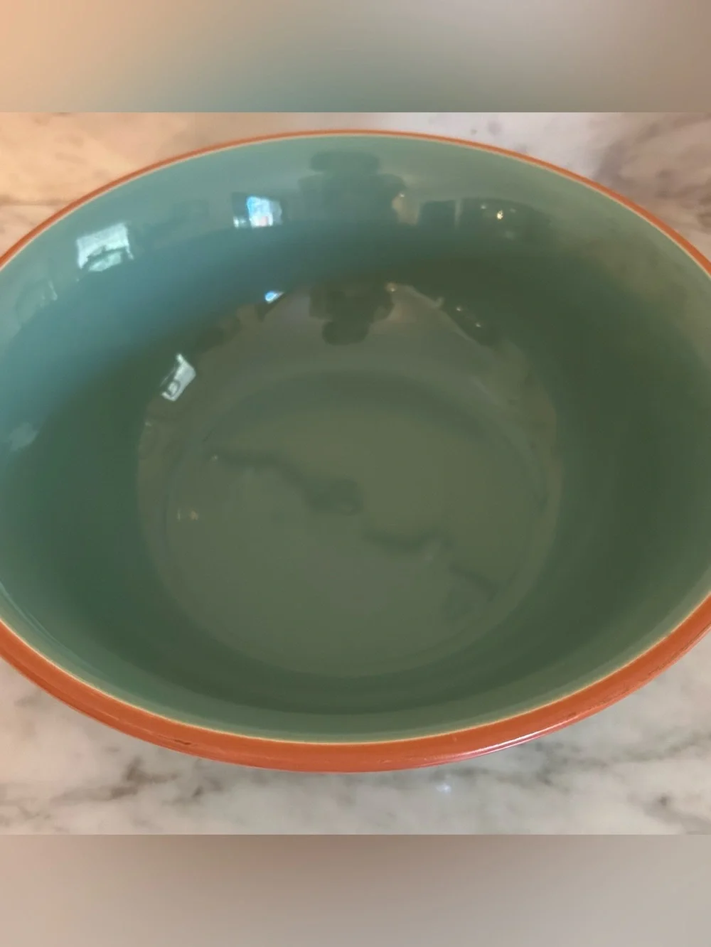 Large Serving Bowl Bobby Flay Turquoise 12” diameter